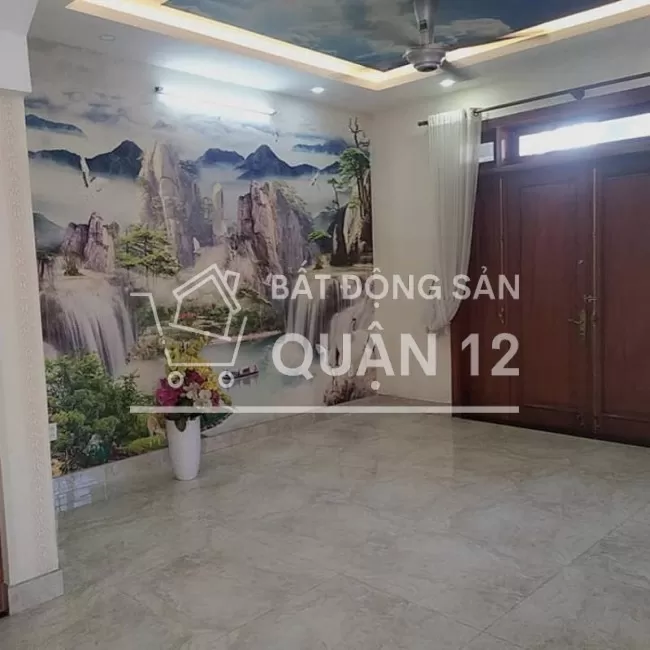 Bán nhà góc 2 mặt tiền, khu văn minh ngay trung tâm hành chính Quận 12