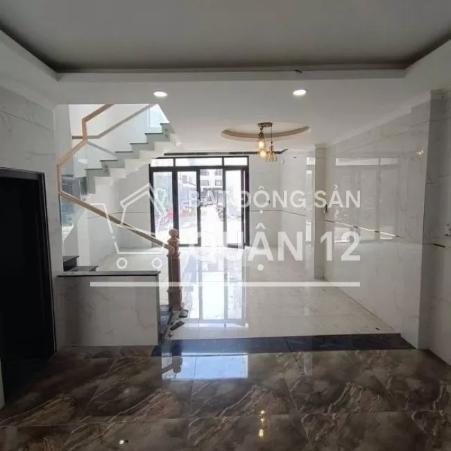 Bán nhà Quận 12, khu dự án hot nhất, 52m2, 4 tầng chỉ 5 tỷ x