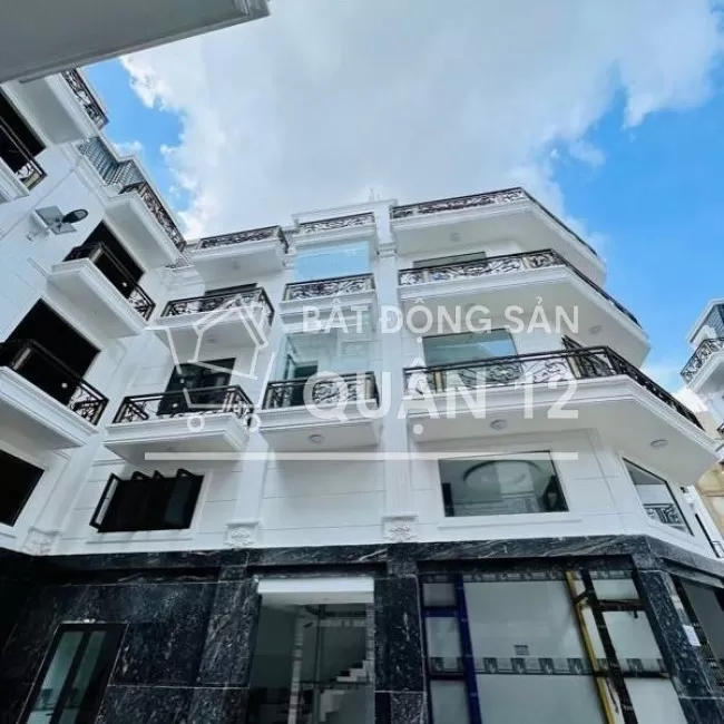Bán nhà Quận 12, khu dự án hot nhất, 52m2, 4 tầng chỉ 5 tỷ x