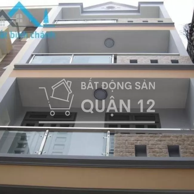 BÁN NHÀ 1 TRỆT 2 LẦU , 1 Lửng , 1 SÂN THƯỢNG QUẬN 12 TPHCM