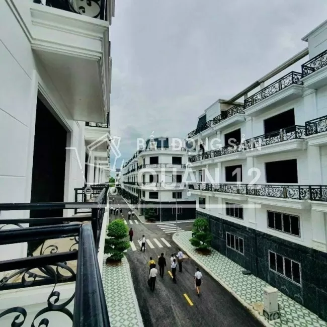 Mở bán 100 căn nhà phố trung tâm quận 12 đường Hà huy Giáp