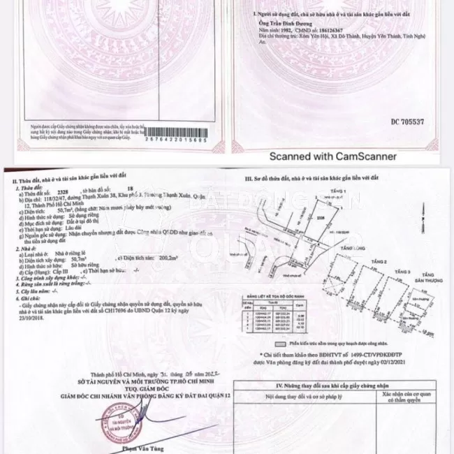 Mở bán 100 căn nhà phố trung tâm quận 12 đường Hà huy Giáp