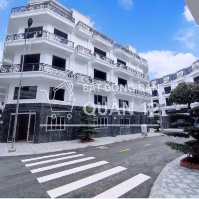 Mở bán 100 căn nhà phố trung tâm quận 12 đường Hà huy Giáp