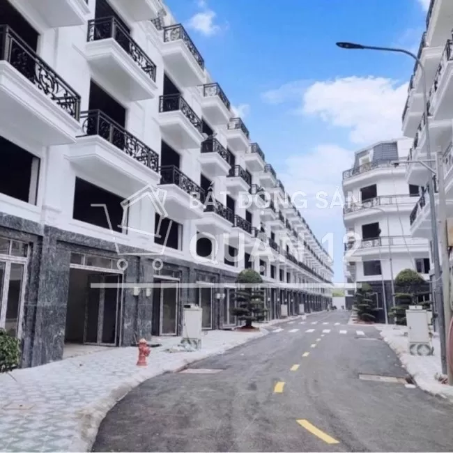 Mở bán 100 căn nhà phố trung tâm quận 12 đường Hà huy Giáp