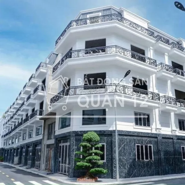 Mở bán 100 căn nhà phố trung tâm quận 12 đường Hà huy Giáp