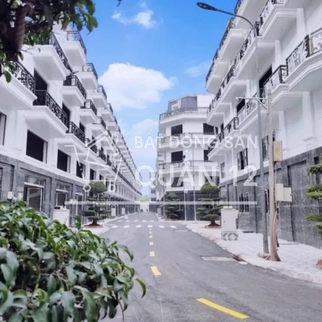 Mở bán 100 căn nhà phố trung tâm quận 12 đường Hà huy Giáp