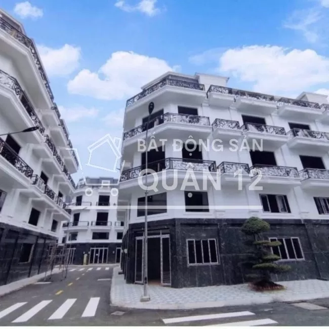 Mở bán 100 căn nhà phố trung tâm quận 12 đường Hà huy Giáp