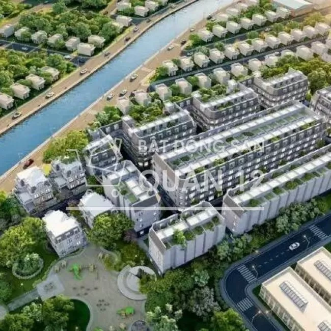 Dự án Nhà phố The Sol Residence theo phong cách tân cổ điển châu âu