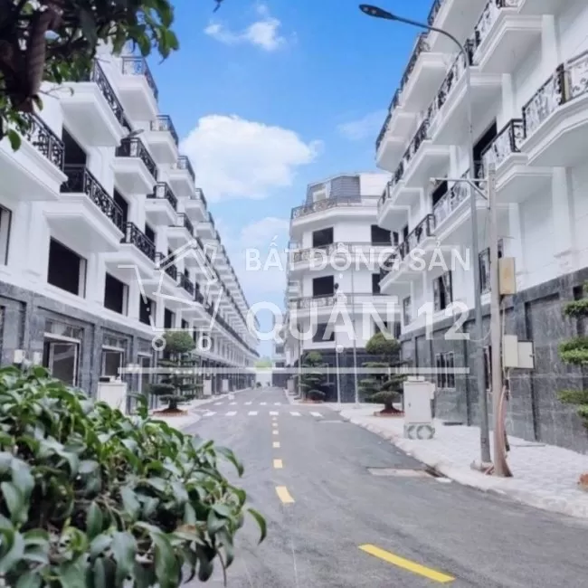 Dự án Nhà phố The Sol Residence theo phong cách tân cổ điển châu âu