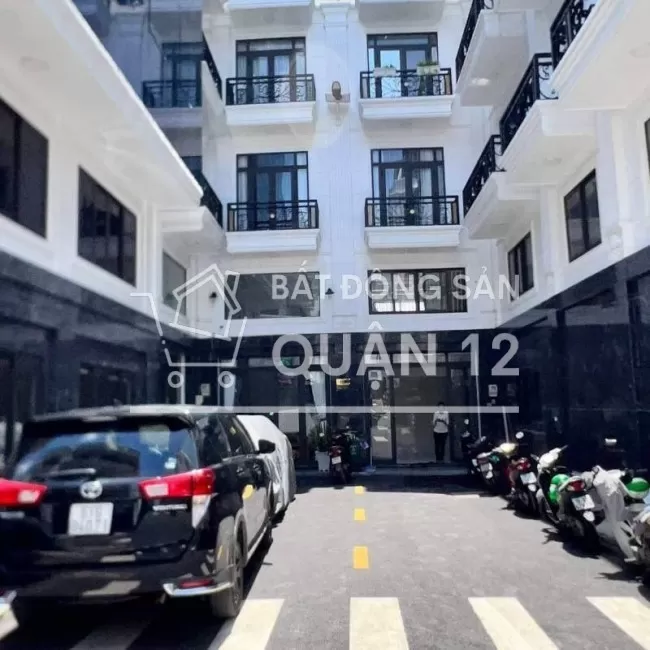 Bán nhà phố, mặt tiền đường Thạnh Xuân 38, Q12, giá 4,85 đến 5,3 tỷ.