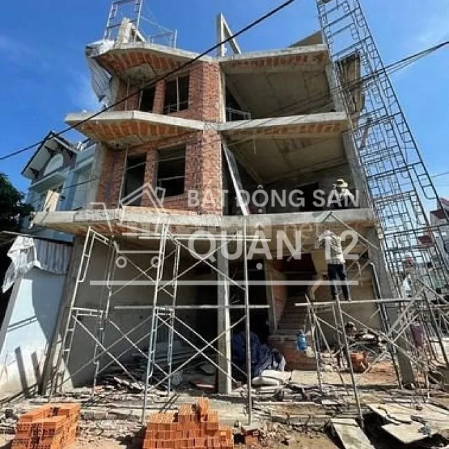 Nhà Quận 12 ngã tư ga mới 100% cọc ở ngay 2ty980