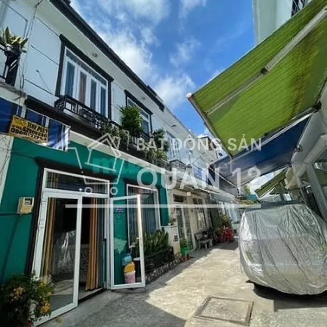 Nhà sổ riêng Quận 12 1 lầu mới ngày chợ Thạnh xuân