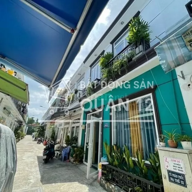 Nhà sổ riêng Quận 12 1 lầu mới ngày chợ Thạnh xuân