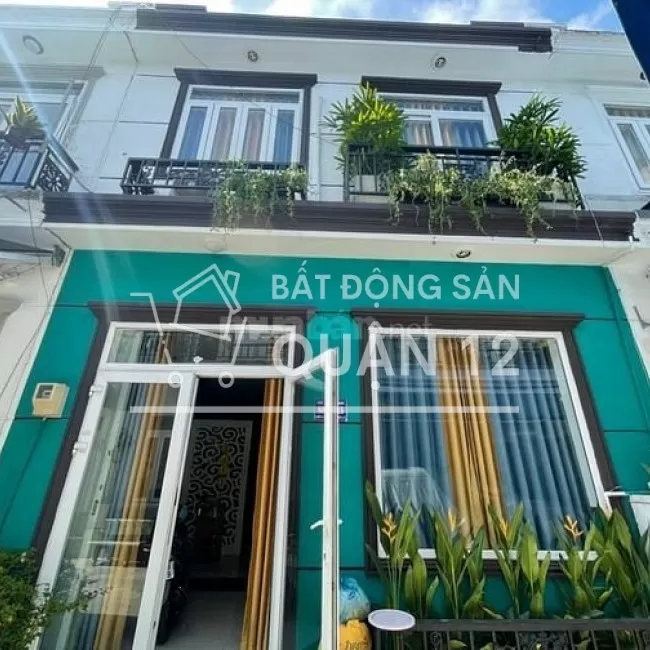 Nhà sổ riêng Quận 12 1 lầu mới ngày chợ Thạnh xuân
