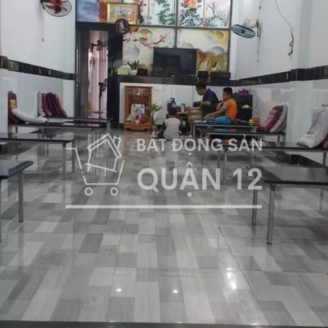 BÁN NHÀ  TÔ KÝ   QUẬN 12 ĐƯỜNG 8M KINH DOANH ĐA NGÀNH NGHỀ