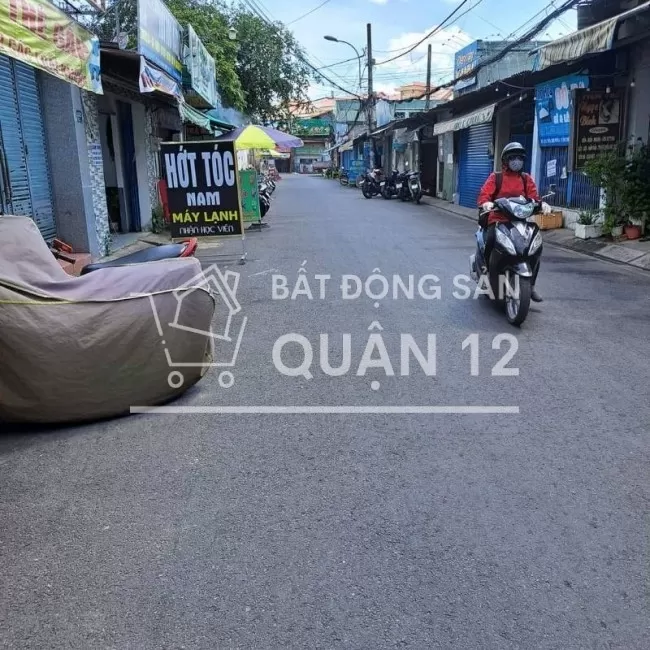 BÁN NHÀ  TÔ KÝ   QUẬN 12 ĐƯỜNG 8M KINH DOANH ĐA NGÀNH NGHỀ