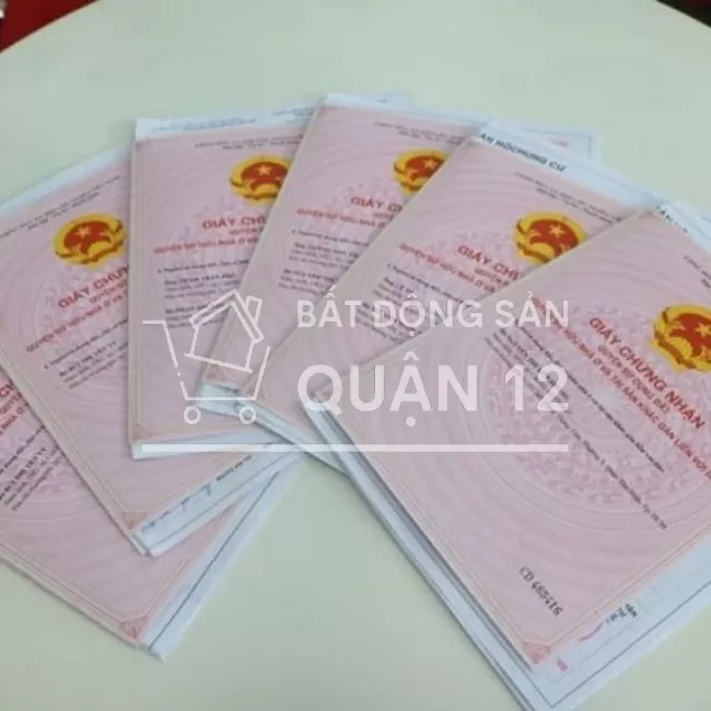 Nhà Phố Thạnh Xuân Q12 Có Sẵn Sổ Sang Tên Ngay