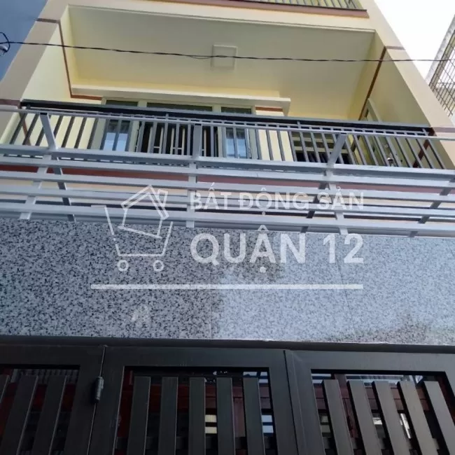 nhà mới xây dựng cần bán đường Trường Chinh, Tân Thới Nhất, Quận 12.
