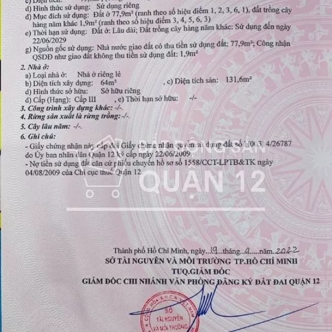 Nhà đẹp hẻm xe hơi Trường Chinh, 4 x 20m, 1L, 5,3 tỷ