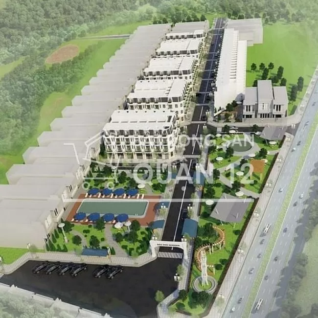 Bảo Phú Residence SHR 80 Căn Nhà Phố Ngay Mặt Tiền Quốc Lộ 1A