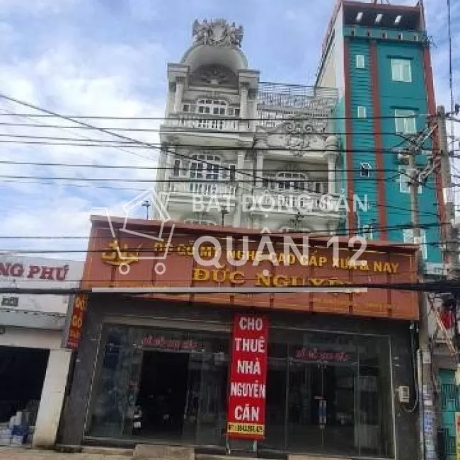 Cho thuê nhà MT Nguyễn Ảnh Thủ, Hiệp Thành, Quận 12.