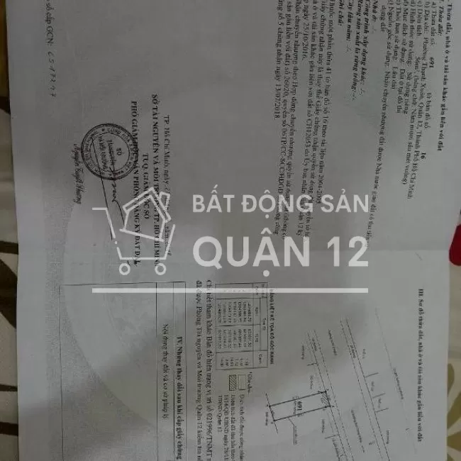 4 x 15 trục đường 10m liên quận kinh doanh tốt