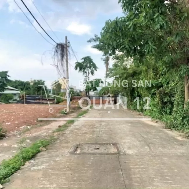 Bán đất SHR Thạnh Xuân 25,phù hợp xây Biệt Thự mi ni(12x17m)giá 8,35tỷ