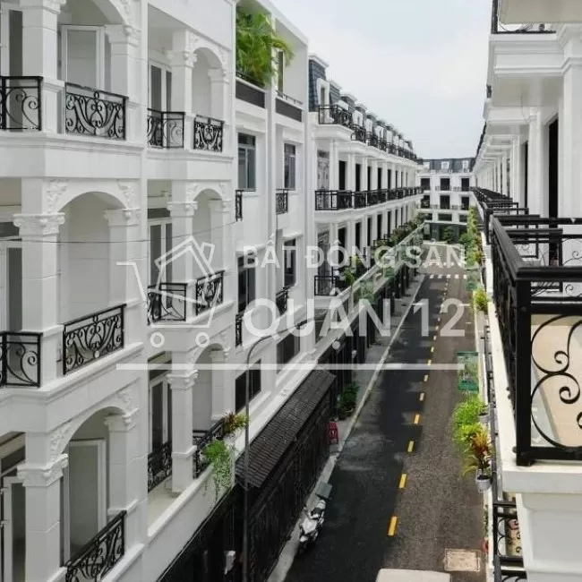 Nhà phố liền kề Emart Gò Vấp, Khu Compound 2 Mặt tiền sông, Sổ hồng