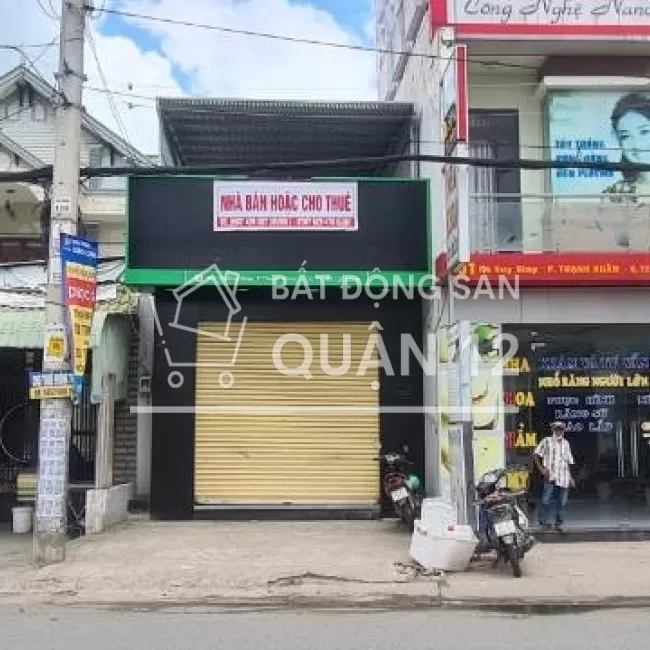 Cho thuê hoặc bán nhà MT Hà Huy Giáp, Thạnh Xuân, Quận 12