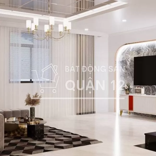 KHU NHÀ PHỐ BIỆT LẬP 1 TRỆT 3 LẦU 1 TUM TỐT NHẤT QUẬN 12 ,4TỶ850 200m2
