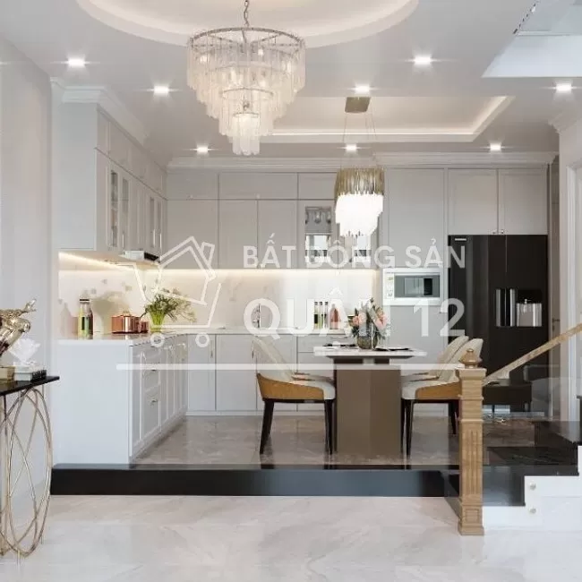 KHU NHÀ PHỐ BIỆT LẬP 1 TRỆT 3 LẦU 1 TUM TỐT NHẤT QUẬN 12 ,4TỶ850 200m2