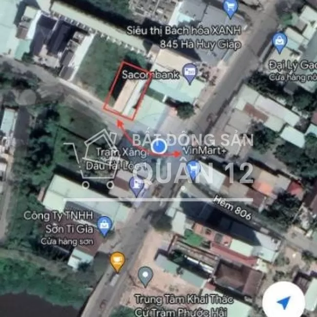 Bán gấp Toà nhà văn phòng gần cầu Phú Long, quận 12