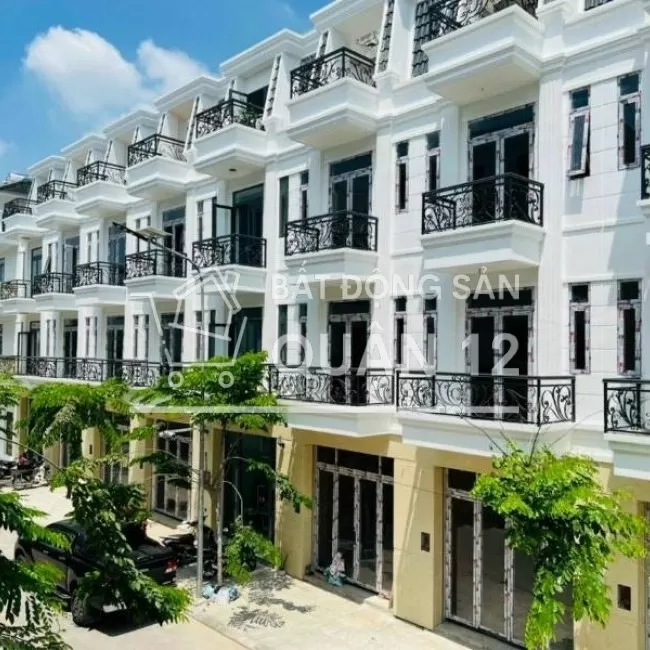 Bán Nhà Phố Cao Cấp Xây Mới 3 Lầu SHR Liền Kề Gò Vấp