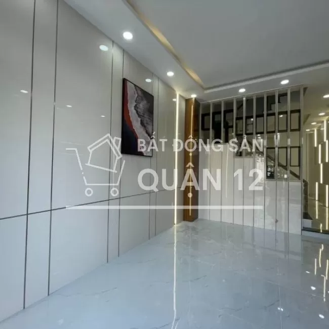 Bán Nhà Phố Cao Cấp Xây Mới 3 Lầu SHR Liền Kề Gò Vấp