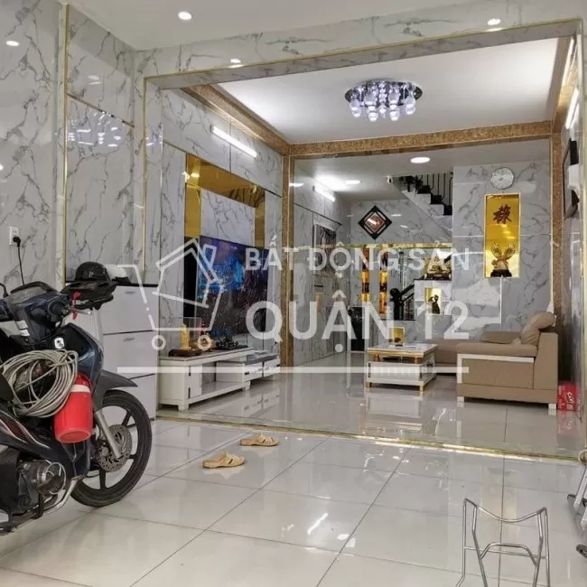 Bán nhà giáp gò vấp, hẻm xe hơi, 80m2, giá 5.1 tỷ