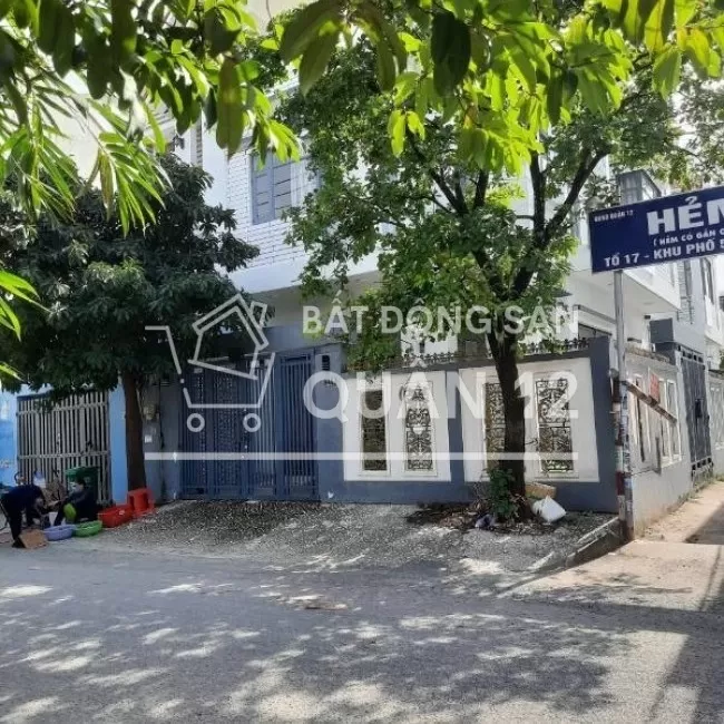 Biệt thự góc 2 MT đường Thạnh Xuân 22. DT: 9 x 22m. SHR