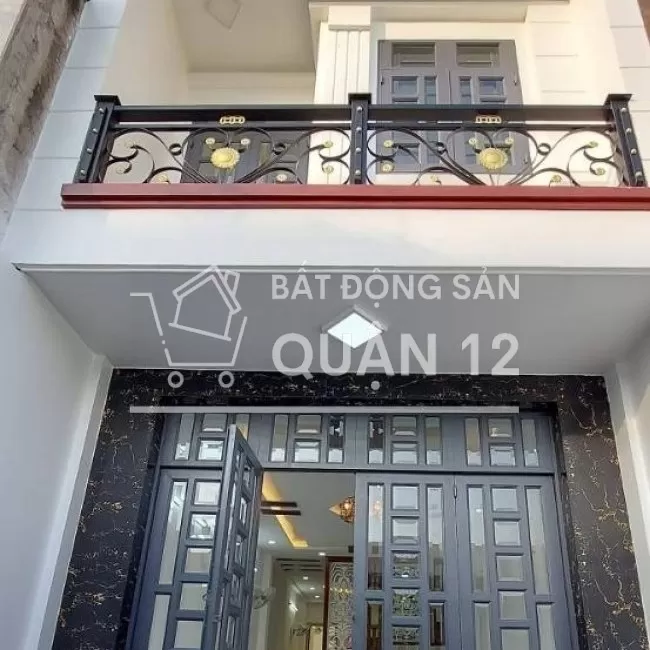 Nhà hẻm oto - ngay đầu hẻm quận 12 - shr