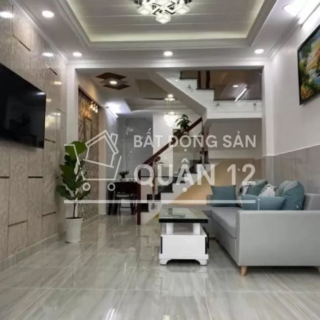 Nhà mới xây - shr - hẻm thông tiện kinh doanh buôn bán