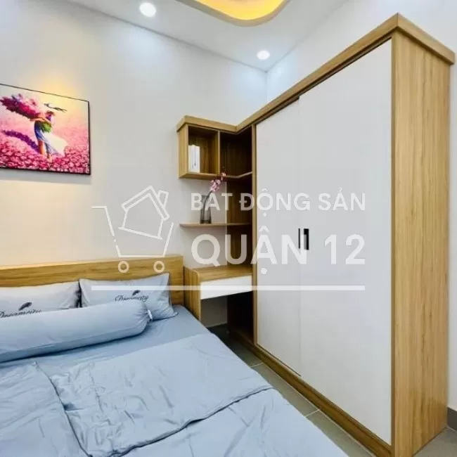 3.2 Tỷ ngay chợ hiệp Thành Quận 12 Hẻm xe hơi FULL Nội thất 