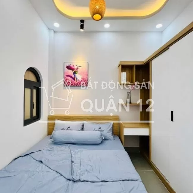3.2 Tỷ ngay chợ hiệp Thành Quận 12 Hẻm xe hơi FULL Nội thất 