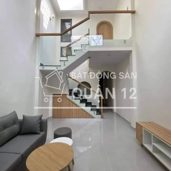 HẺM 1 SẸC - TRUNG TÂM QUẬN 12 - 42M2 - NỘI THẤT - 2 TẦNG ĐÚC CHẮC CHẮN
