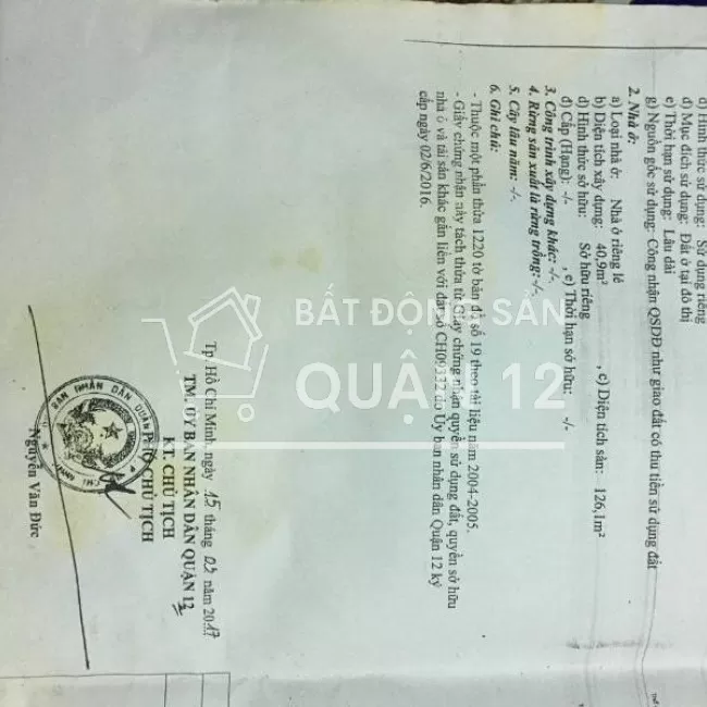 Nhà 3 tầng Huỳnh Thị Hai, p Tân Chánh Hiệp, gần chợ Ngã Ba Bầu chỉ 4tỷ