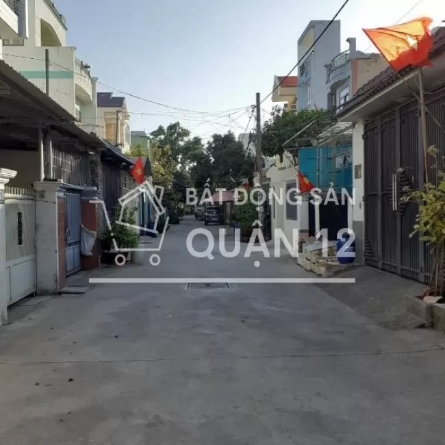 Bán đất tặng ngay nhà như mới đường lớn 