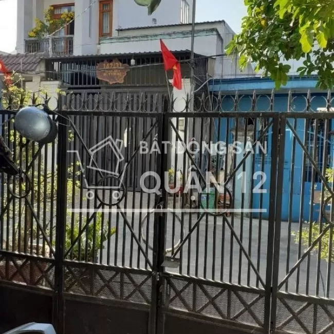 Bán đất tặng ngay nhà như mới đường lớn 
