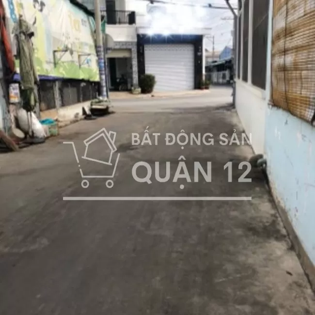 Nhà 1/ Hẻm 6m, 4x12m, 2 tầng, Hiệp Thành, Quận 12.