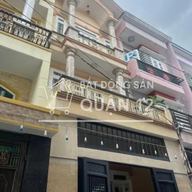 Nhà Hiệp Thành, 4 tầng, 4PN, 5WC, sân thượng, 30m ra Lê Văn Khương.
