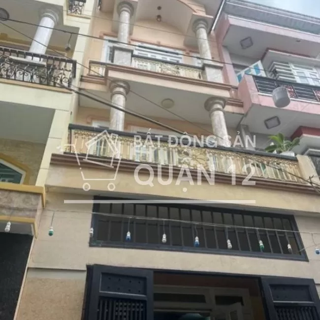 Nhà Hiệp Thành, 4 tầng, 4PN, 5WC, sân thượng, 30m ra Lê Văn Khương.
