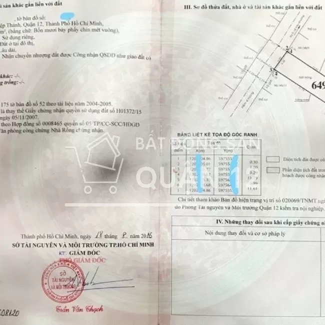 Bán nhà 1T 1L KP 6 Phường Hiệp Thành giá 1.7 tỷ đang cho thuê