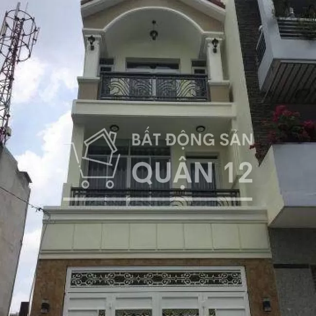 Nhà shr quận 12 - 4PN - nhà mới xây dtich 50m2