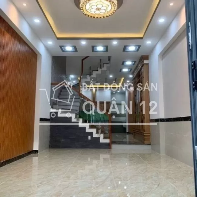 Nhà shr quận 12 - 4PN - nhà mới xây dtich 50m2